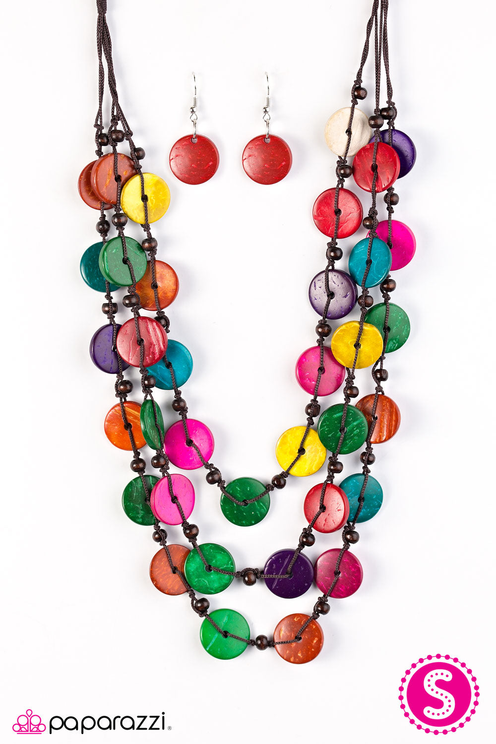 Paparazzi ♥ Tiki Tango - Multi ♥ Necklace