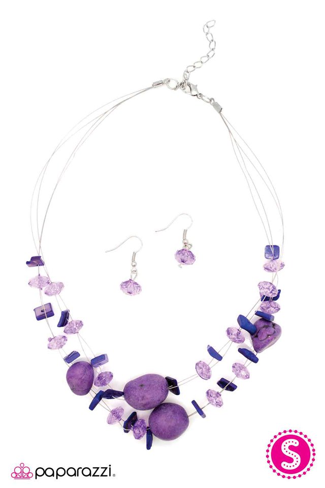 Paparazzi ♥ Adorably Artisan - Purple ♥ Necklace