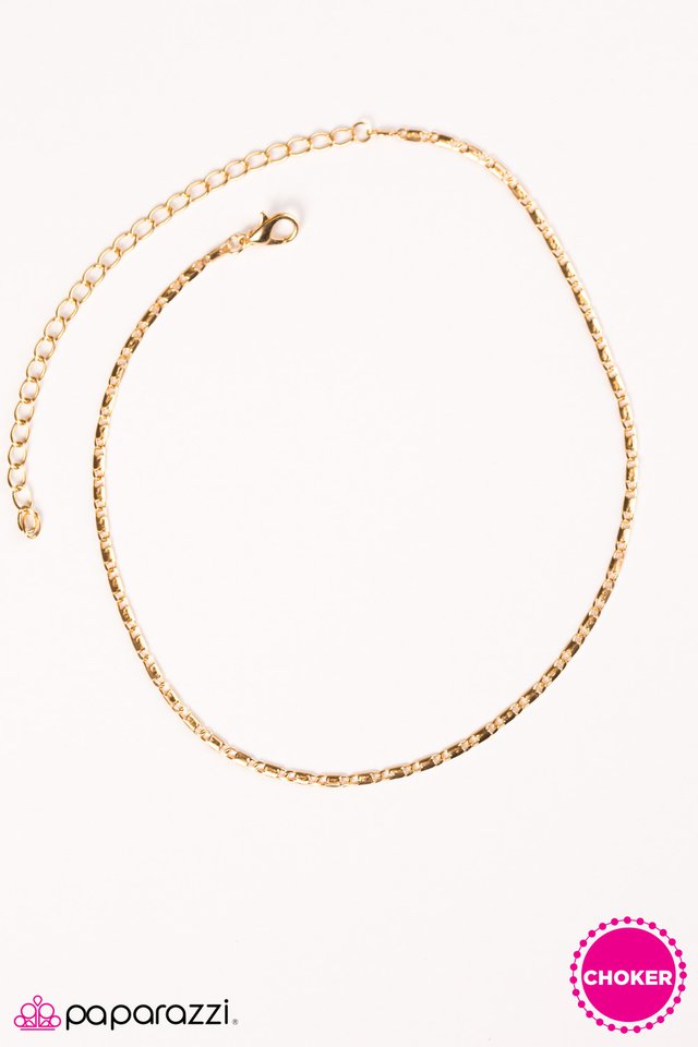 Paparazzi ♥ The American GLEAM - Gold ♥ Necklace