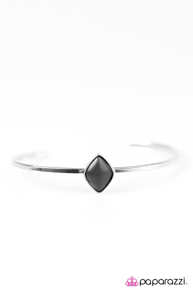 Paparazzi ♥ Sticks and SANDSTONES - Black ♥ Bracelet