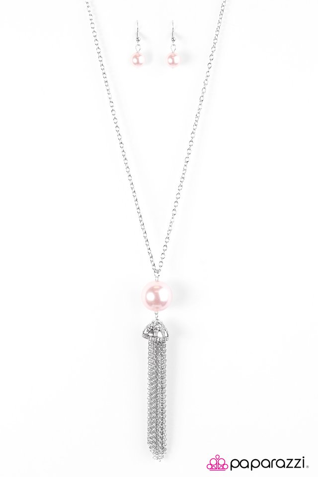 Paparazzi ♥ Cheers To A New Year - Pink ♥ Necklace