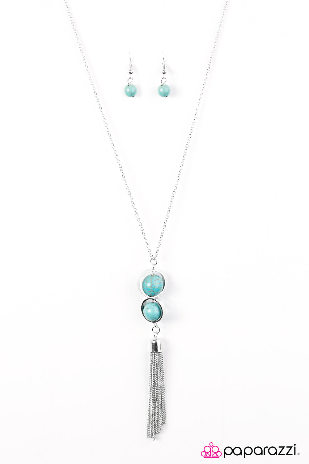 Paparazzi ♥ I Know It ZEN I See It - Blue ♥ Necklace