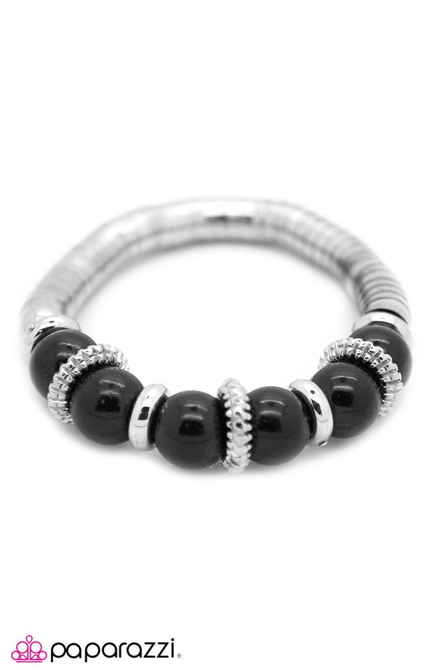 Paparazzi ♥ It IS My Business! - Black ♥ Bracelet