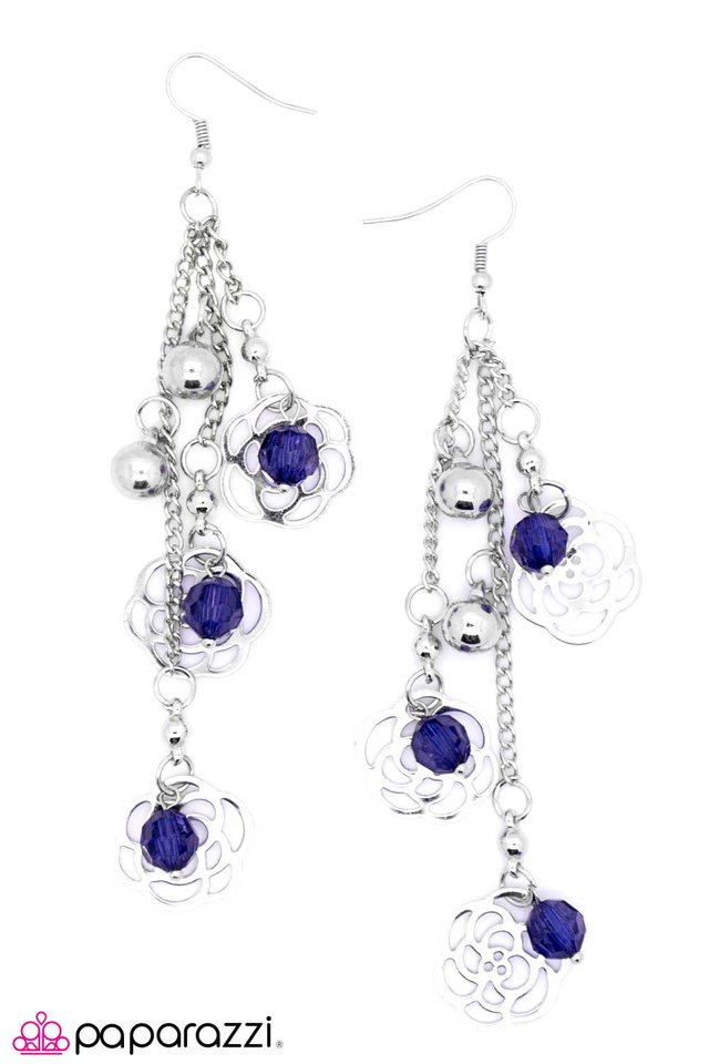 Paparazzi ♥ Getting the Hang of It - Blue ♥ Earrings