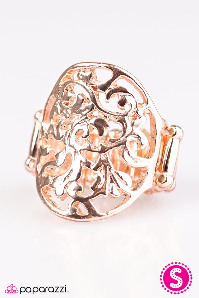 Paparazzi ♥ All VINE To Give - Rose Gold ♥ Ring