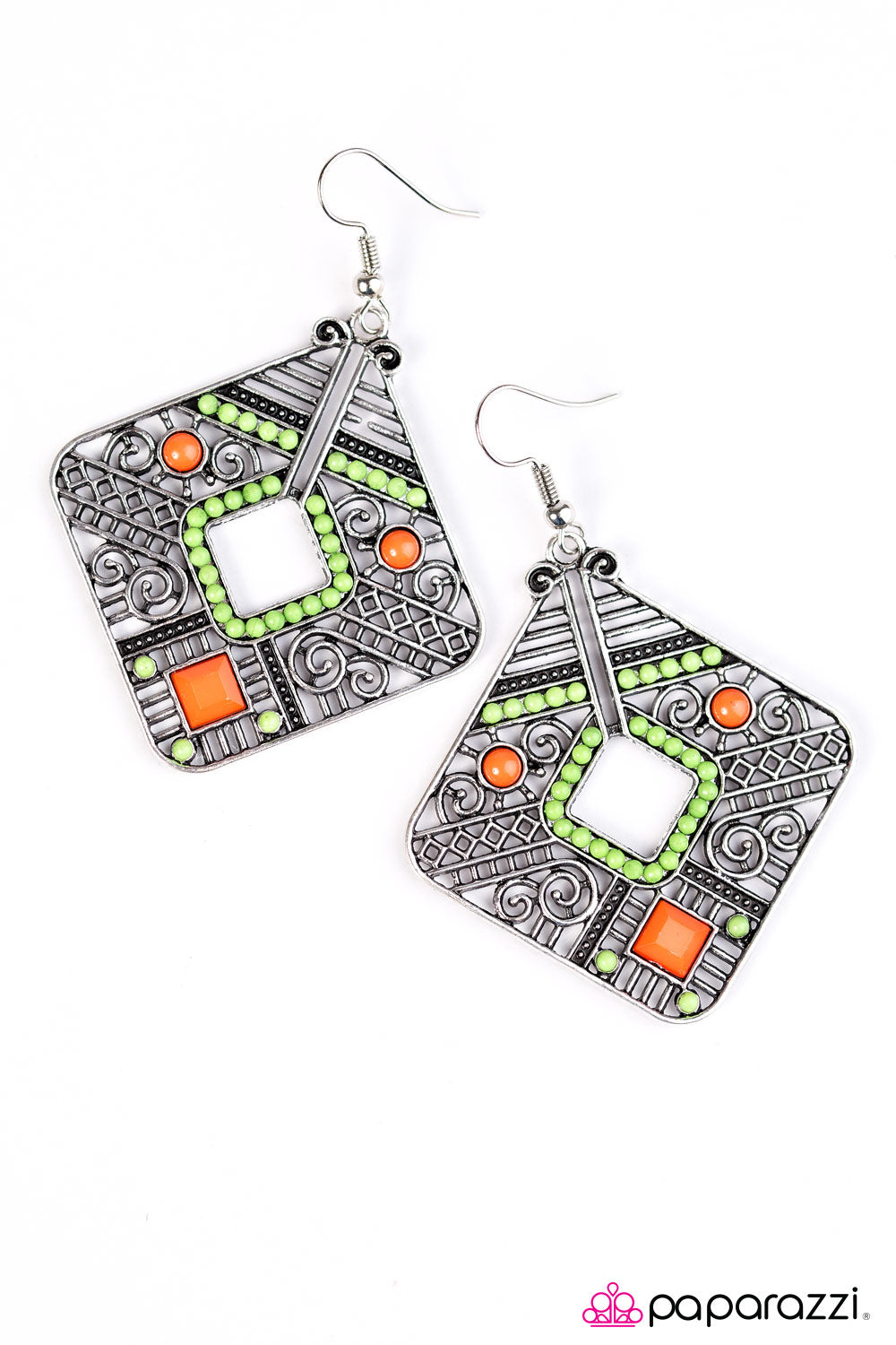 Paparazzi ♥ Let It CONGO - Multi ♥ Earrings