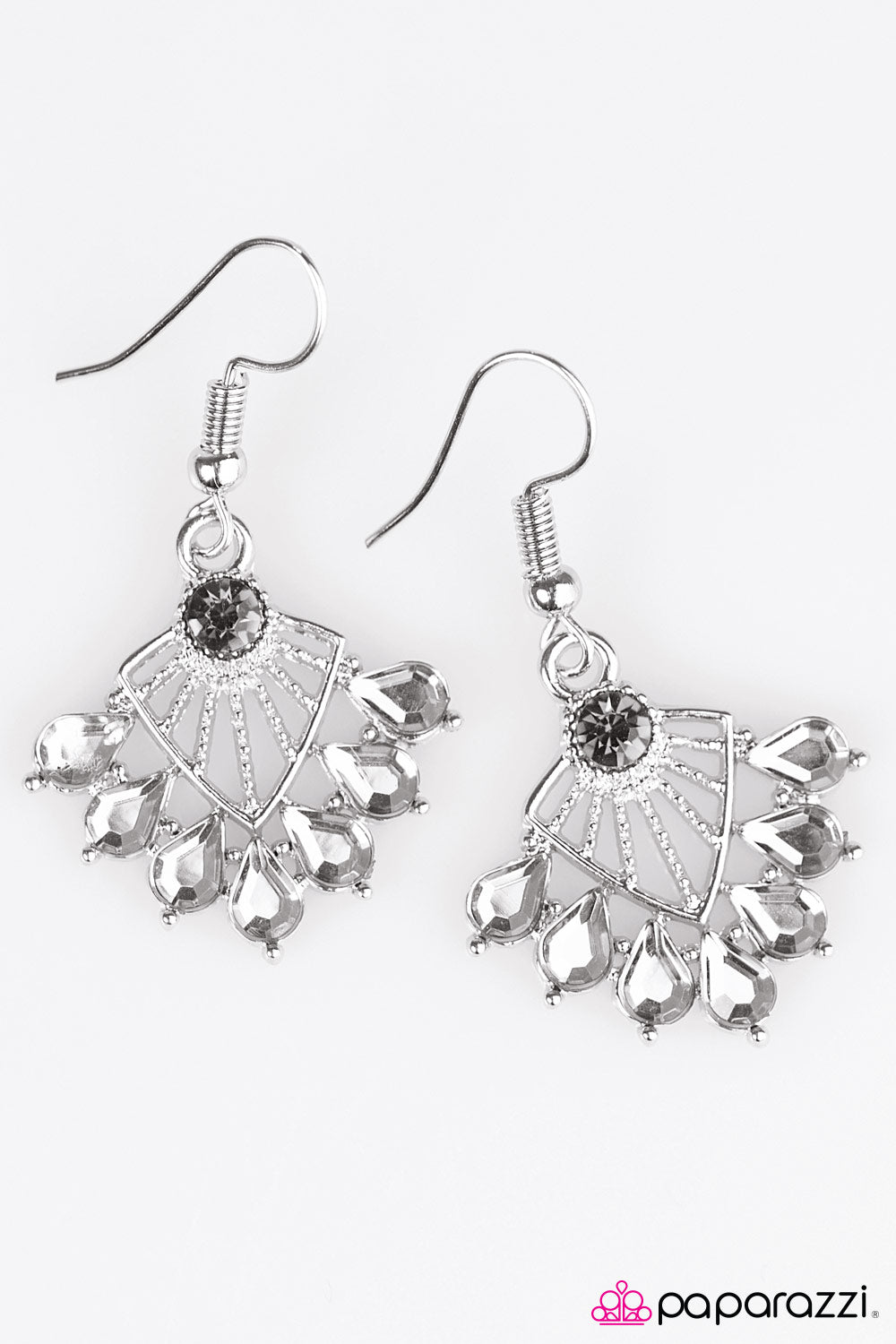 Paparazzi ♥ Twinkling Skies - Silver ♥ Earrings