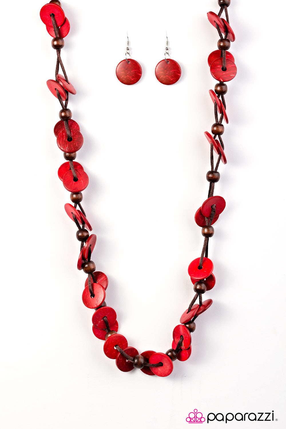 Paparazzi ♥ Caribbean Carnival - Red ♥ Necklace