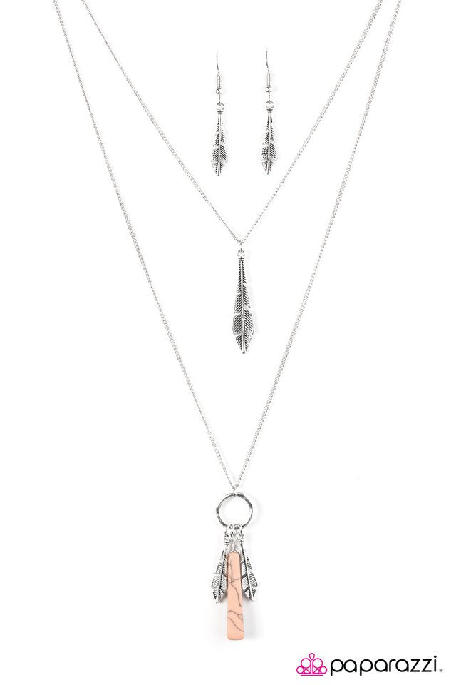 Paparazzi ♥ Colorfully Courageous - Brown ♥ Necklace