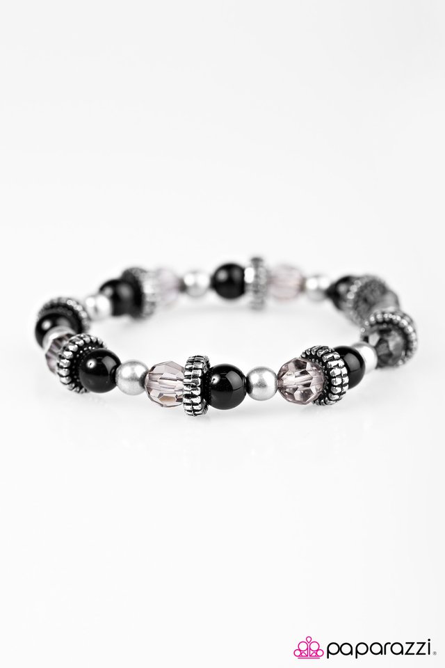 Paparazzi ♥ Colors Speak Louder Than Words - Black ♥ Bracelet