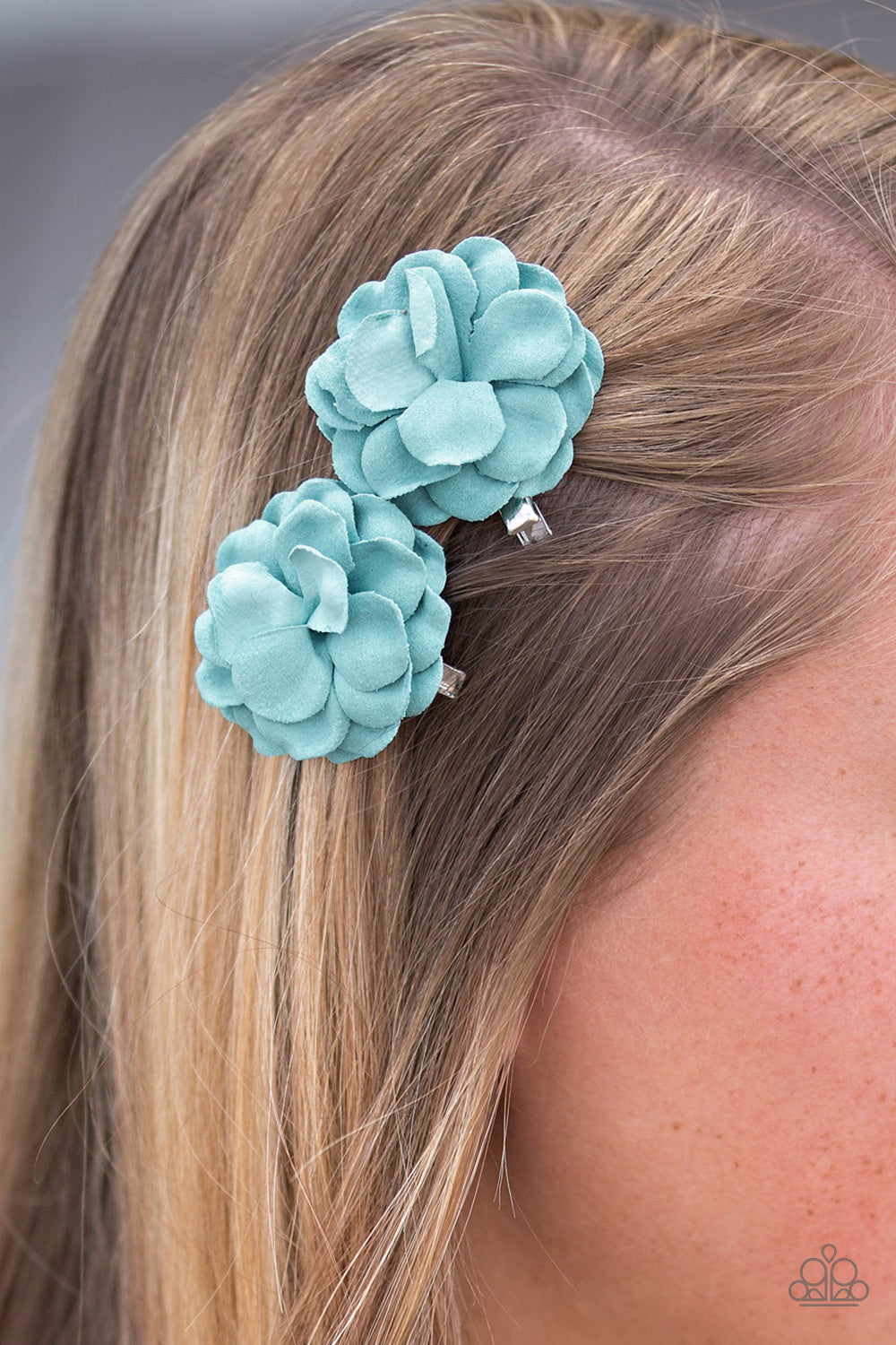 Paparazzi ♥ Blissful Summer - Blue ♥ Hair Clip