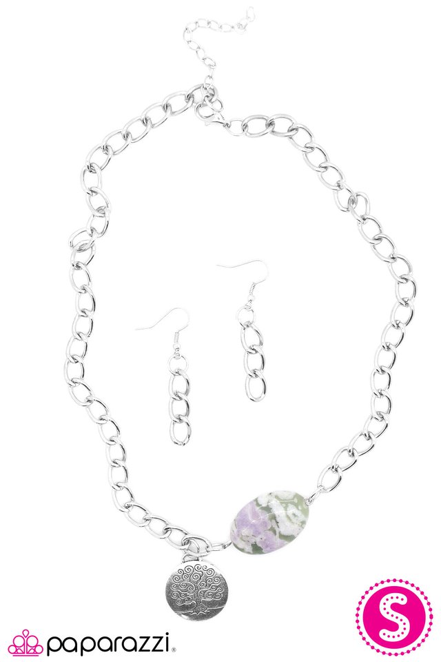 Paparazzi ♥ Rooted in Opulence - Green ♥ Necklace