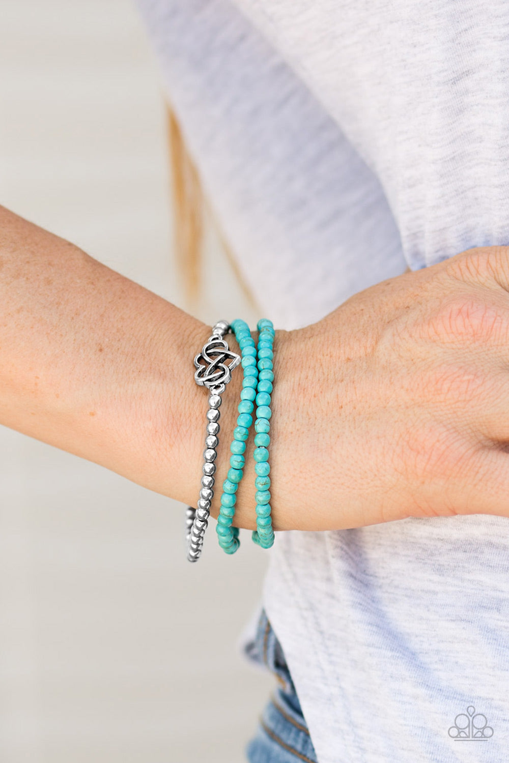 Paparazzi ♥ Collect Moments - Blue ♥ Bracelet