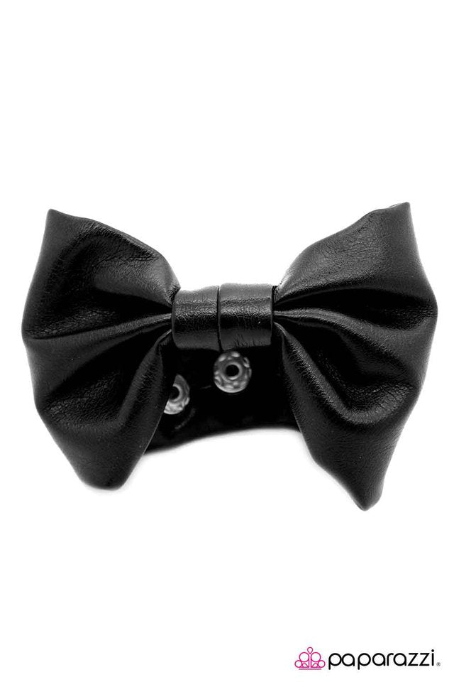 Paparazzi ♥ Black Tie Affair - Black ♥ Bracelet