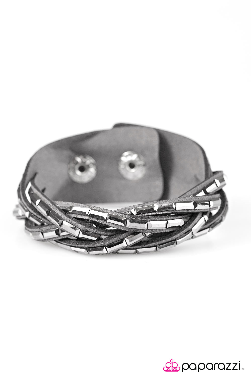 Paparazzi ♥ Rock Legend - Silver ♥ Bracelet