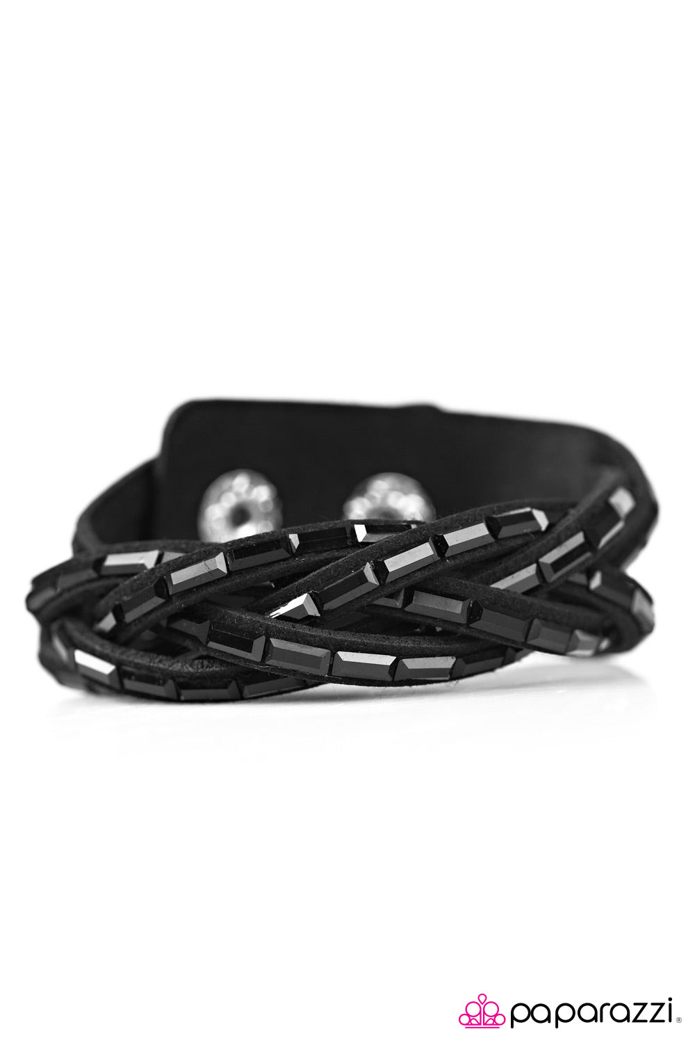 Paparazzi ♥ Rock Legend - Black ♥ Bracelet