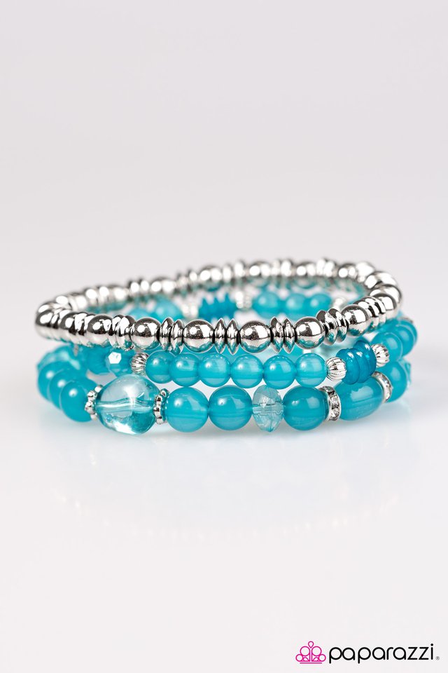 Paparazzi ♥ Colorfully Coordinated - Blue ♥ Bracelet
