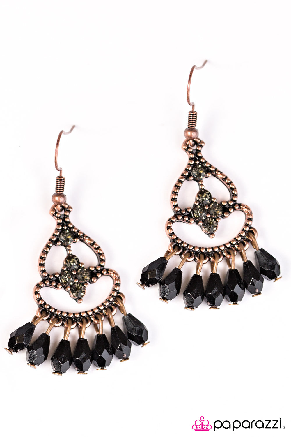 Paparazzi ♥ Aruba Allure - Copper ♥ Earrings