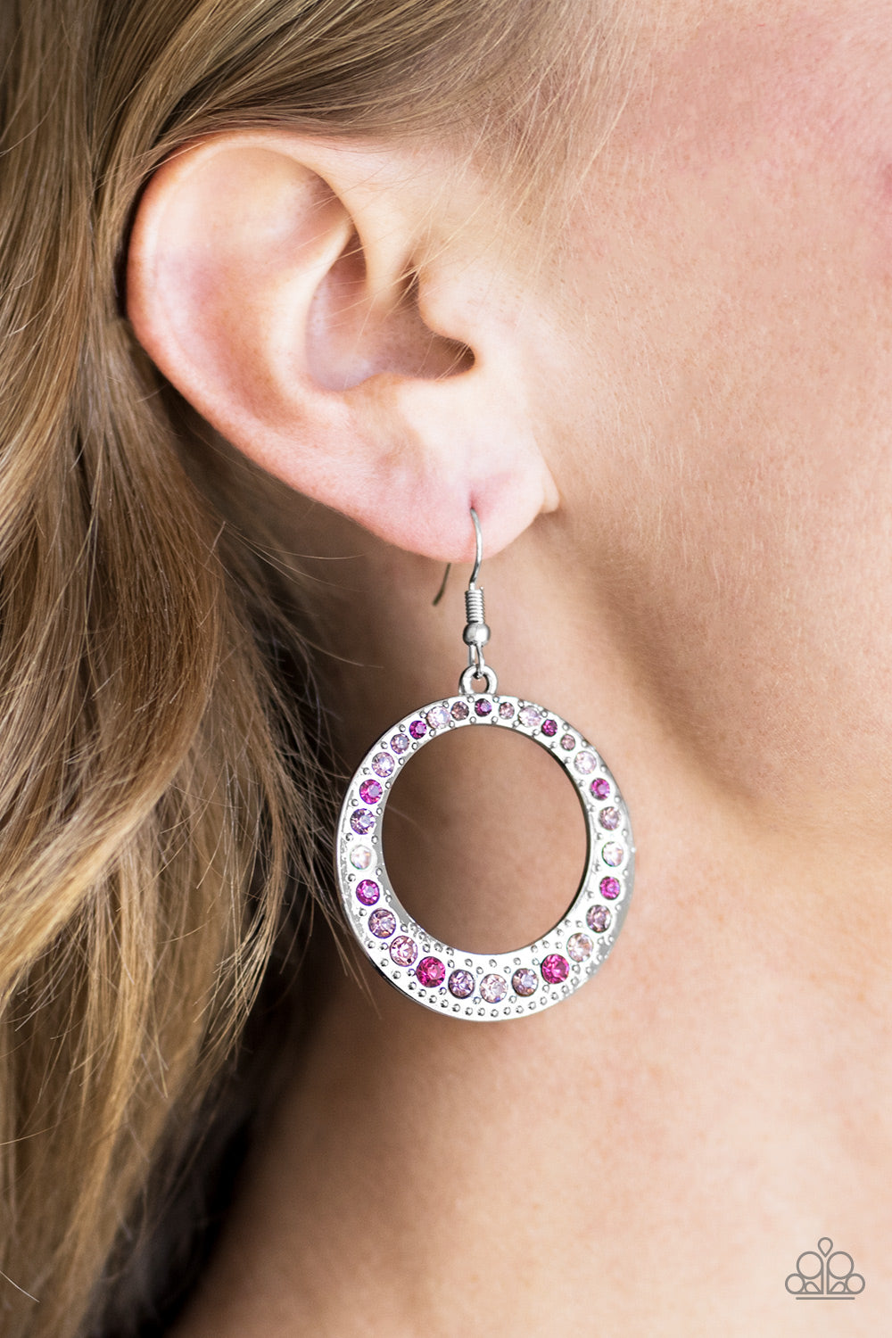 Paparazzi ♥ At A Stand STILETTO - Pink ♥ Earrings