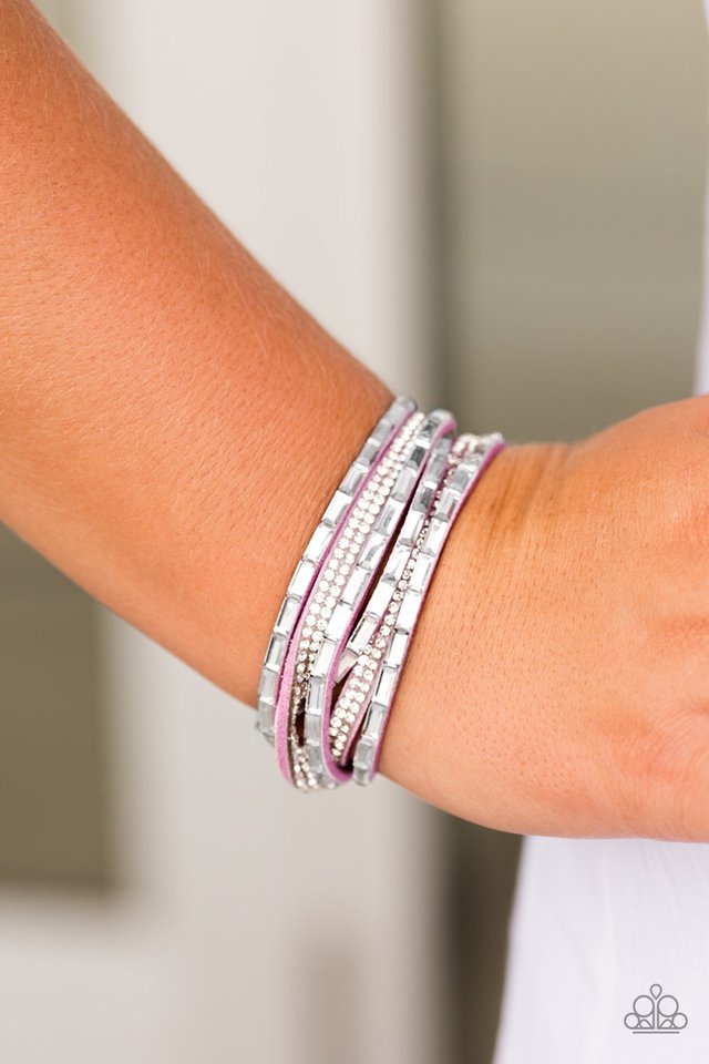 Paparazzi ♥ Welcome to the Fashion Show - Purple ♥ Bracelet