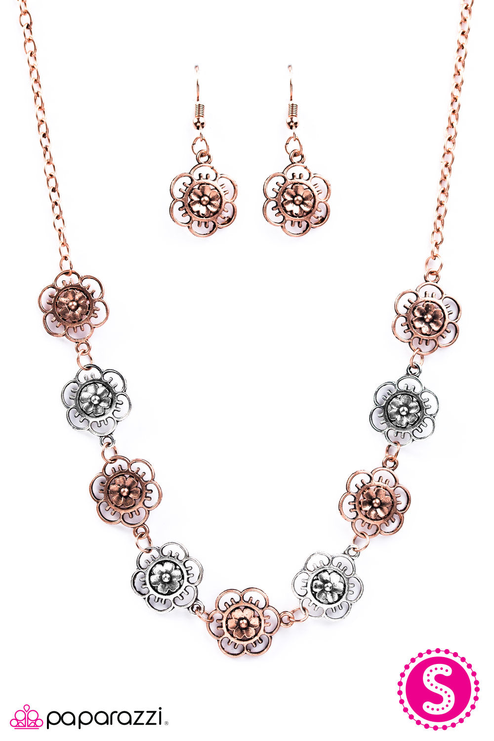 Paparazzi ♥ BLOOM Or Bust - Multi ♥ Necklace