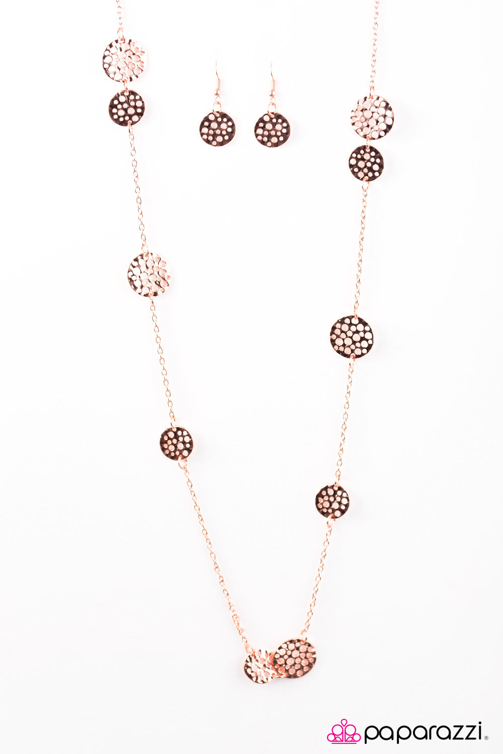 Paparazzi ♥ The HOLEY Grail - Copper ♥ Necklace