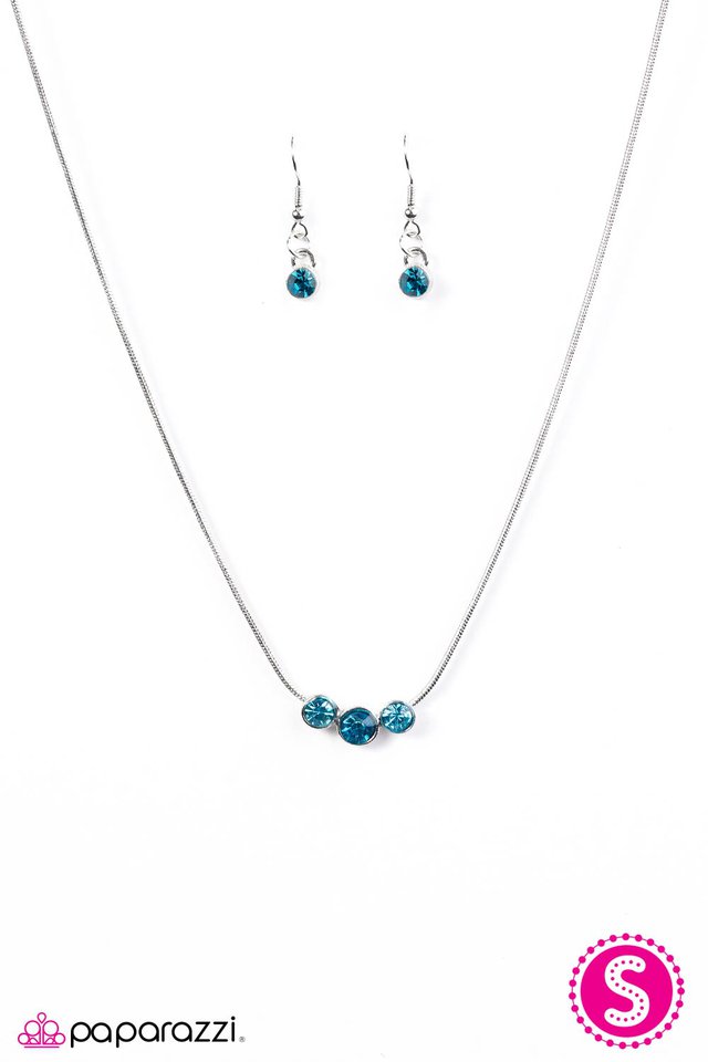Paparazzi ♥ Stellar Romance - Blue ♥ Necklace