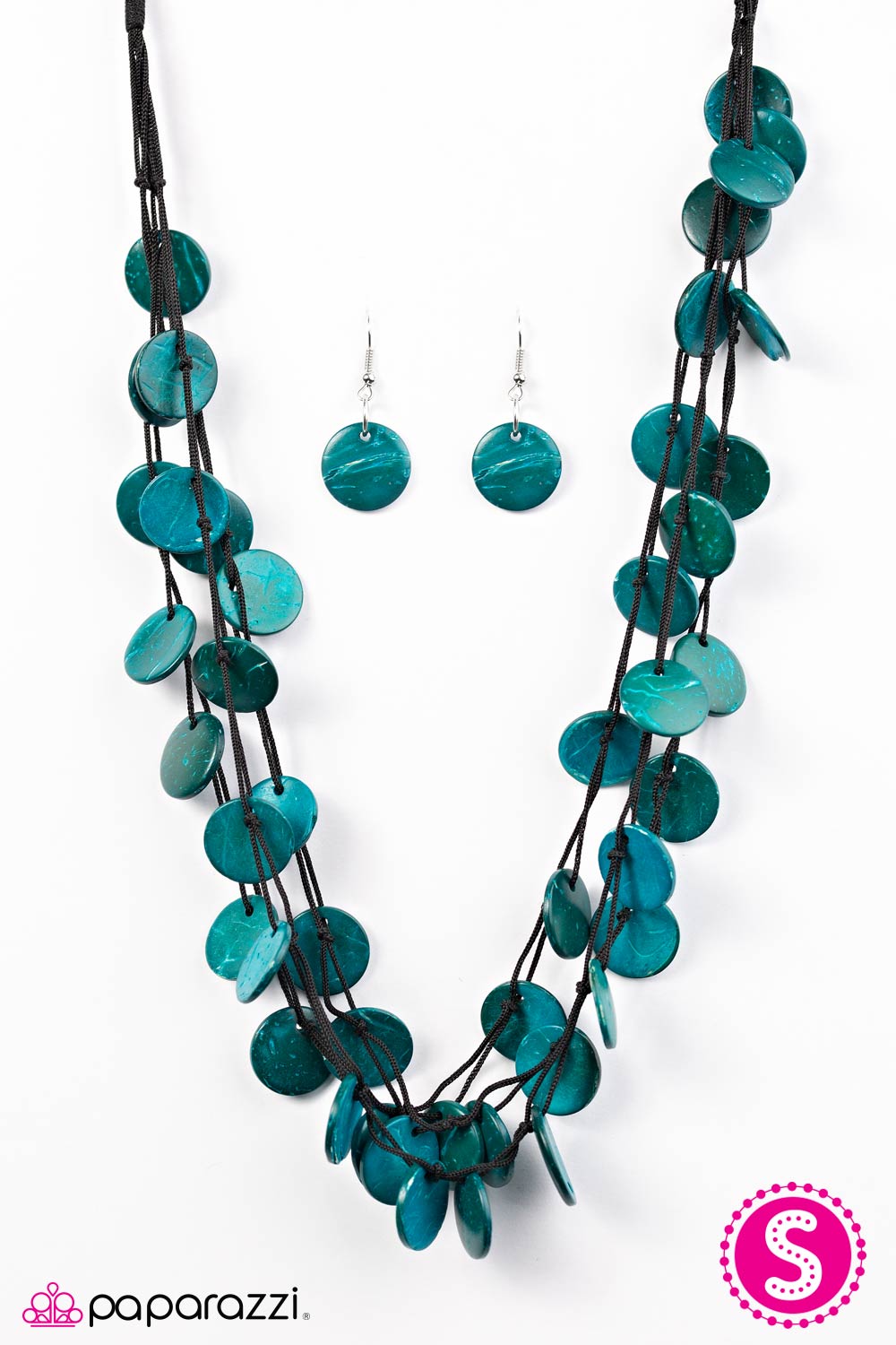 Paparazzi ♥ Caribbean Catch - Blue ♥ Necklace