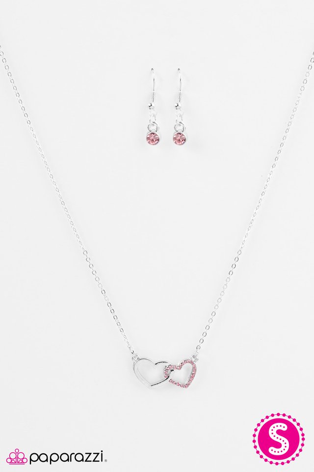 Paparazzi ♥ Love Alert - Pink ♥ Necklace