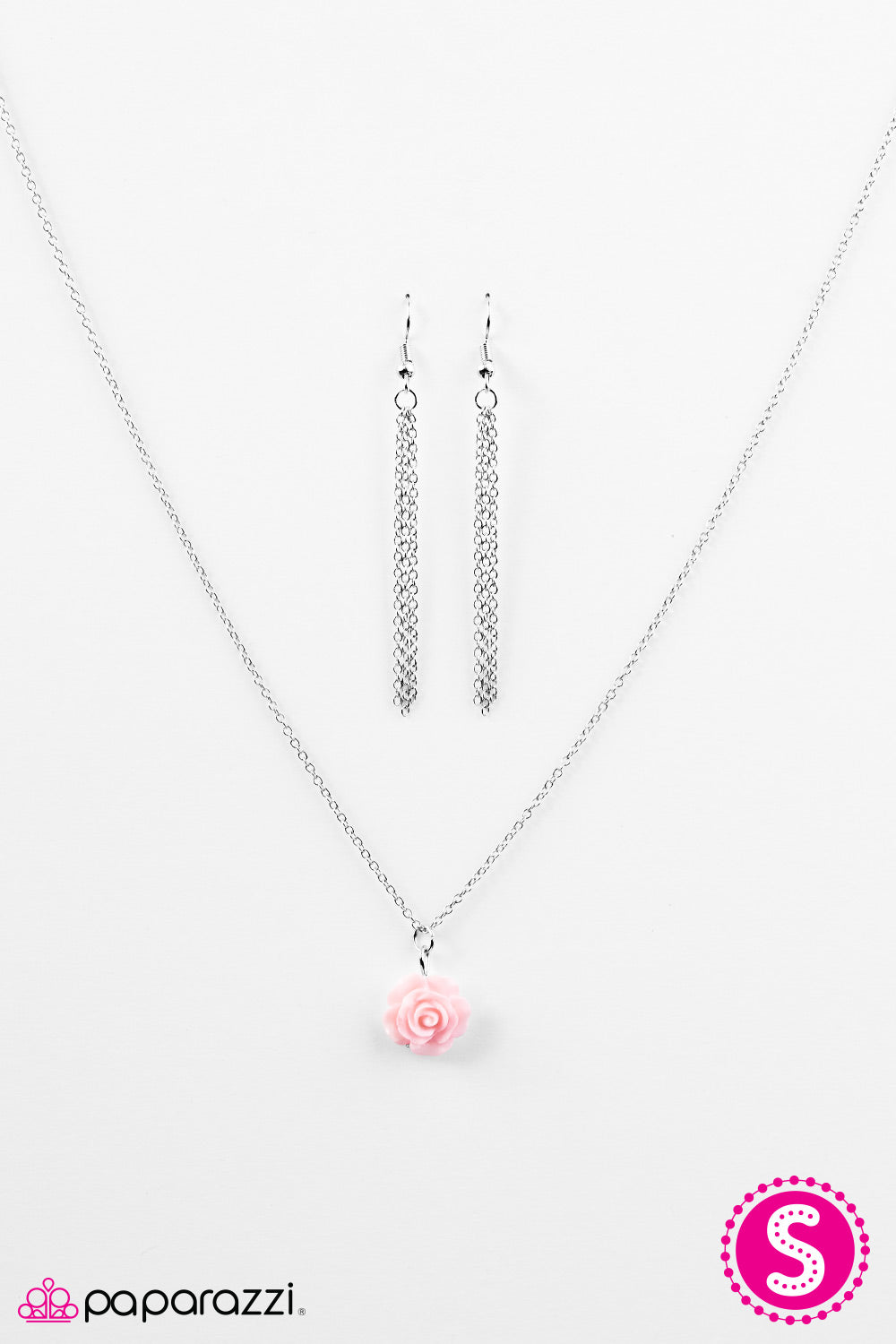 Paparazzi ♥ Summer Rose - Pink ♥ Necklace