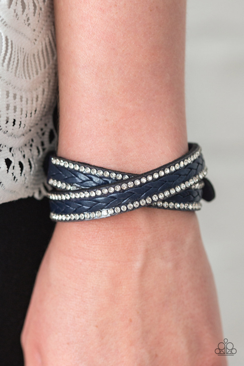 Paparazzi ♥ SLAY The Field - Blue ♥ Bracelet