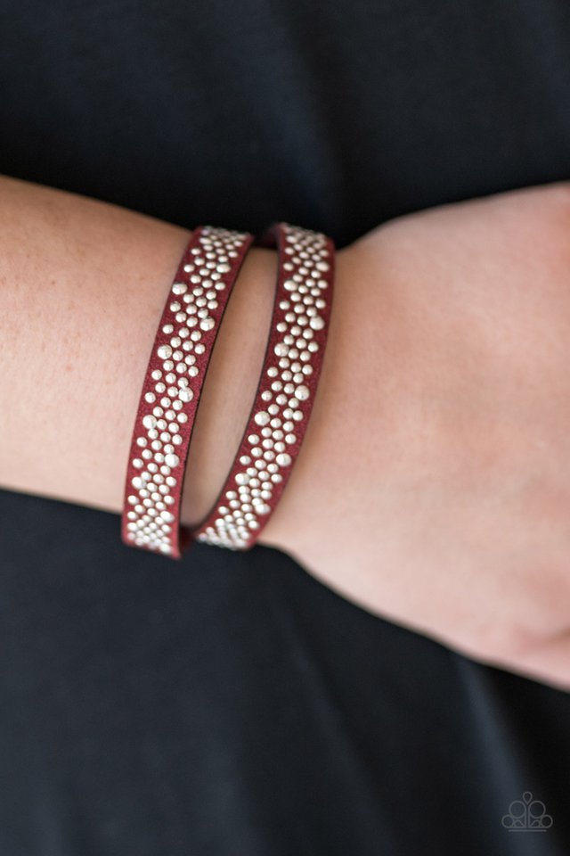 Paparazzi ♥ Always Be SHINE - Red ♥ Bracelet