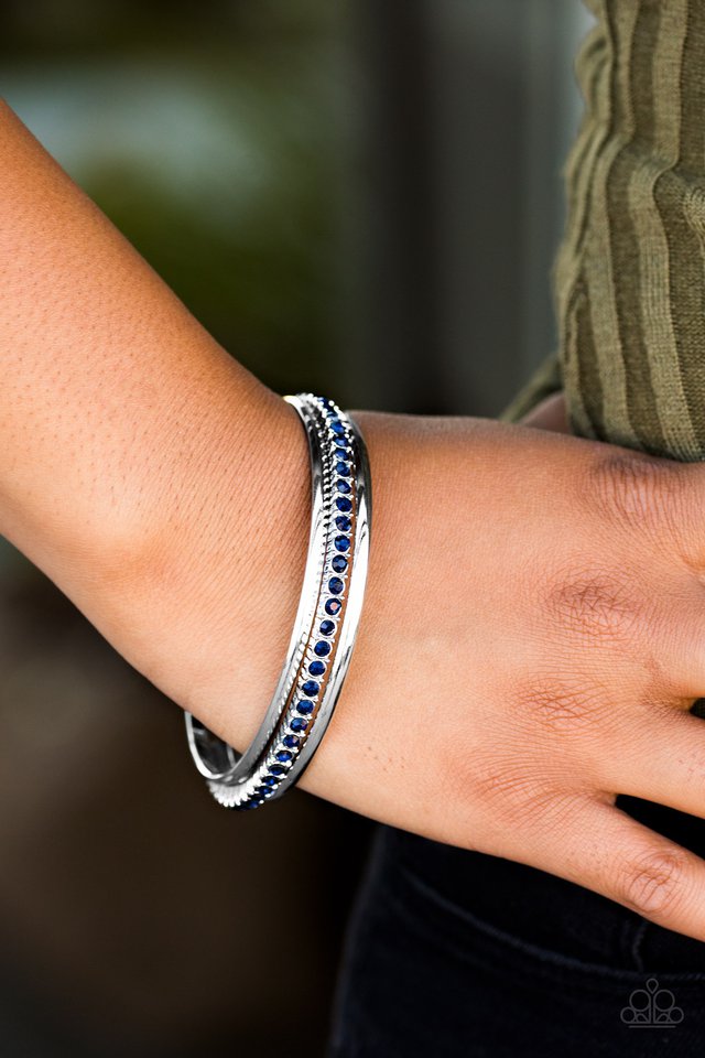 Paparazzi ♥ METRO-politan - Blue ♥ Bracelet
