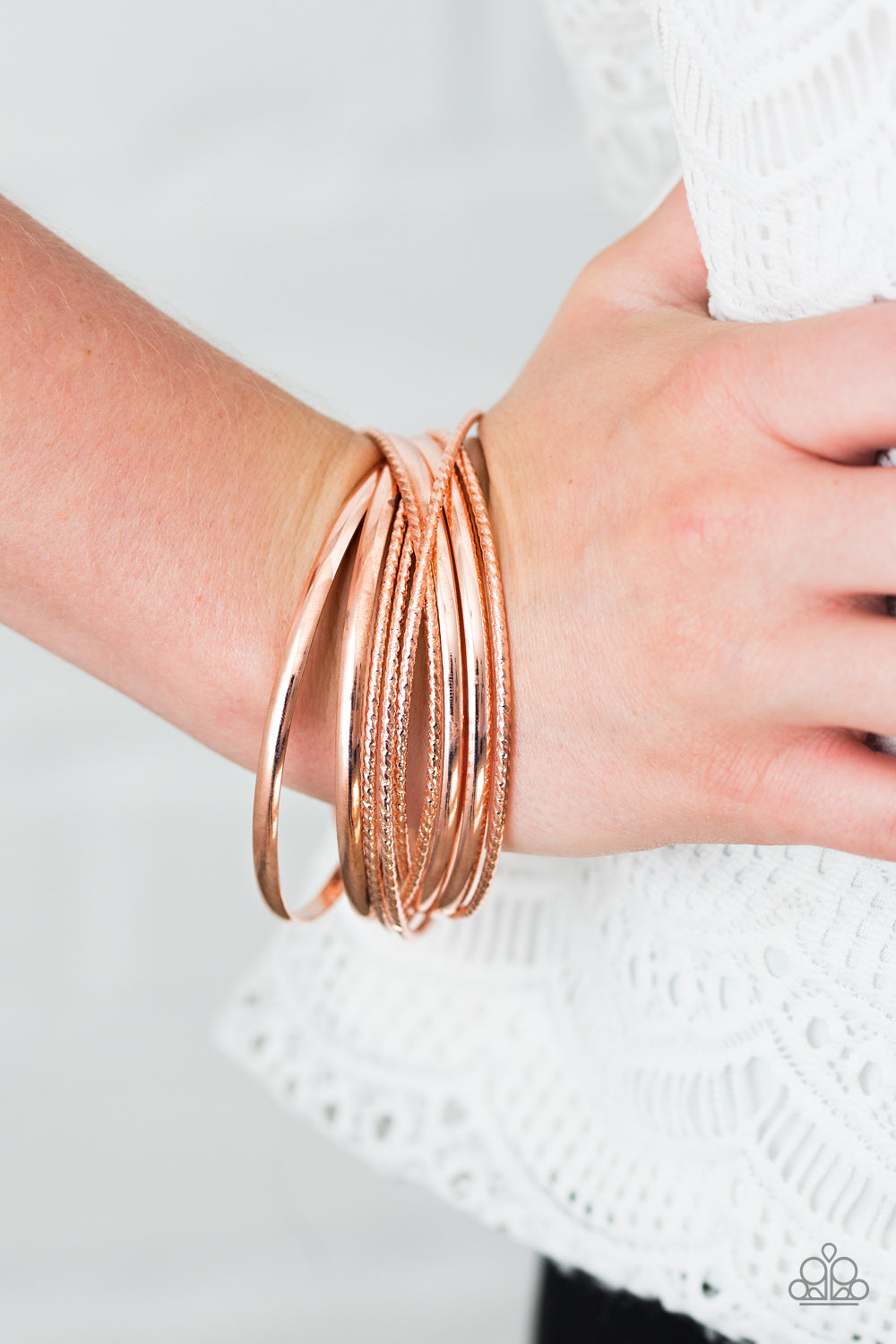 Paparazzi ♥ Drop A BOMBSHELL - Copper ♥ Bracelet