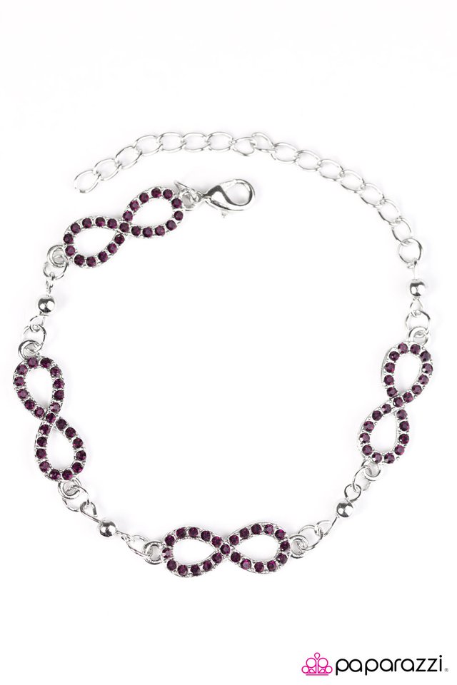 Paparazzi ♥ Time and Time Again - Purple ♥ Bracelet