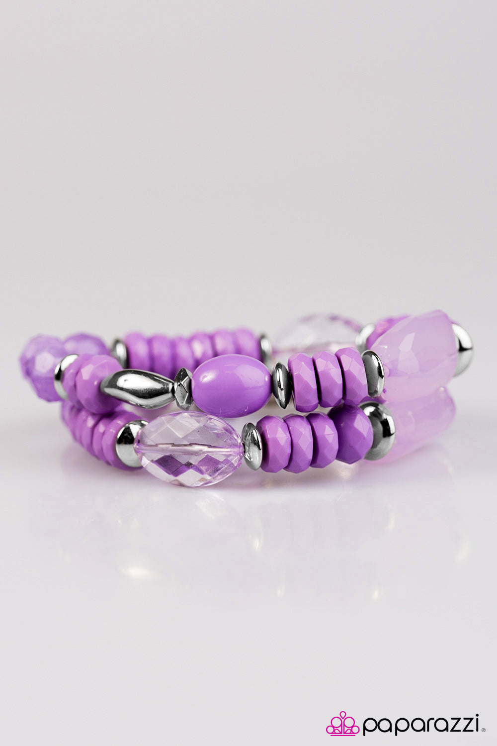 Paparazzi ♥ Where No GLAM Has Gone Before - Purple ♥ Bracelet