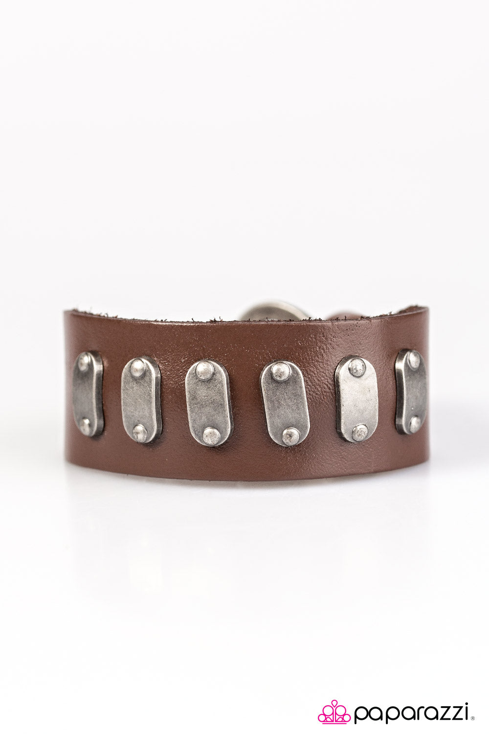 Paparazzi ♥ Marked Man - Brown ♥ Bracelet