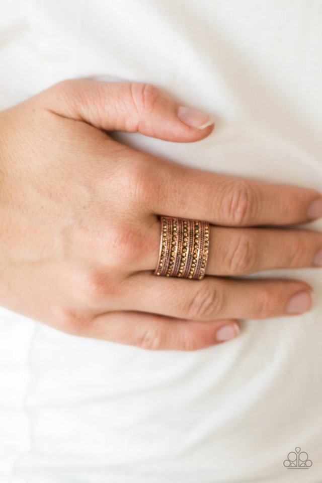 Paparazzi ♥ Be Your Own GLAM - Copper ♥ Ring