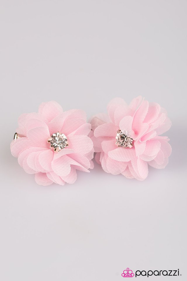 Paparazzi ♥ Flower Patch Fashion - Pink ♥ Hair Clip