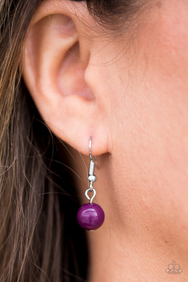 Paparazzi ♥ Stormy Sahara - Purple ♥ Necklace