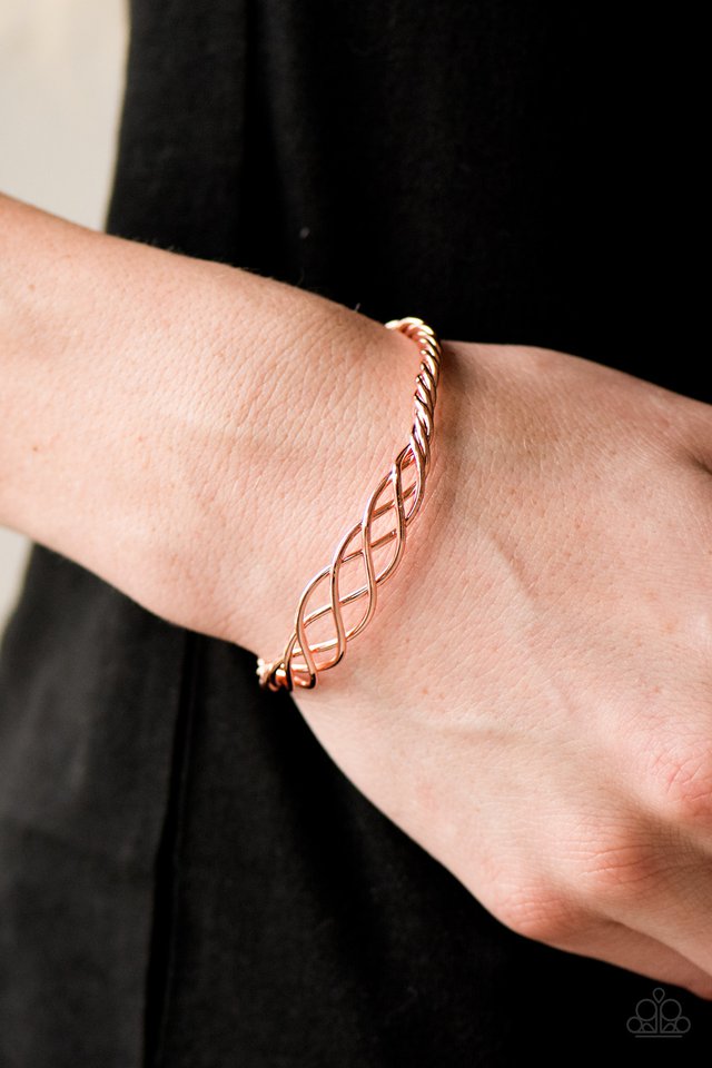 Paparazzi ♥ Metro Melody - Copper ♥ Bracelet