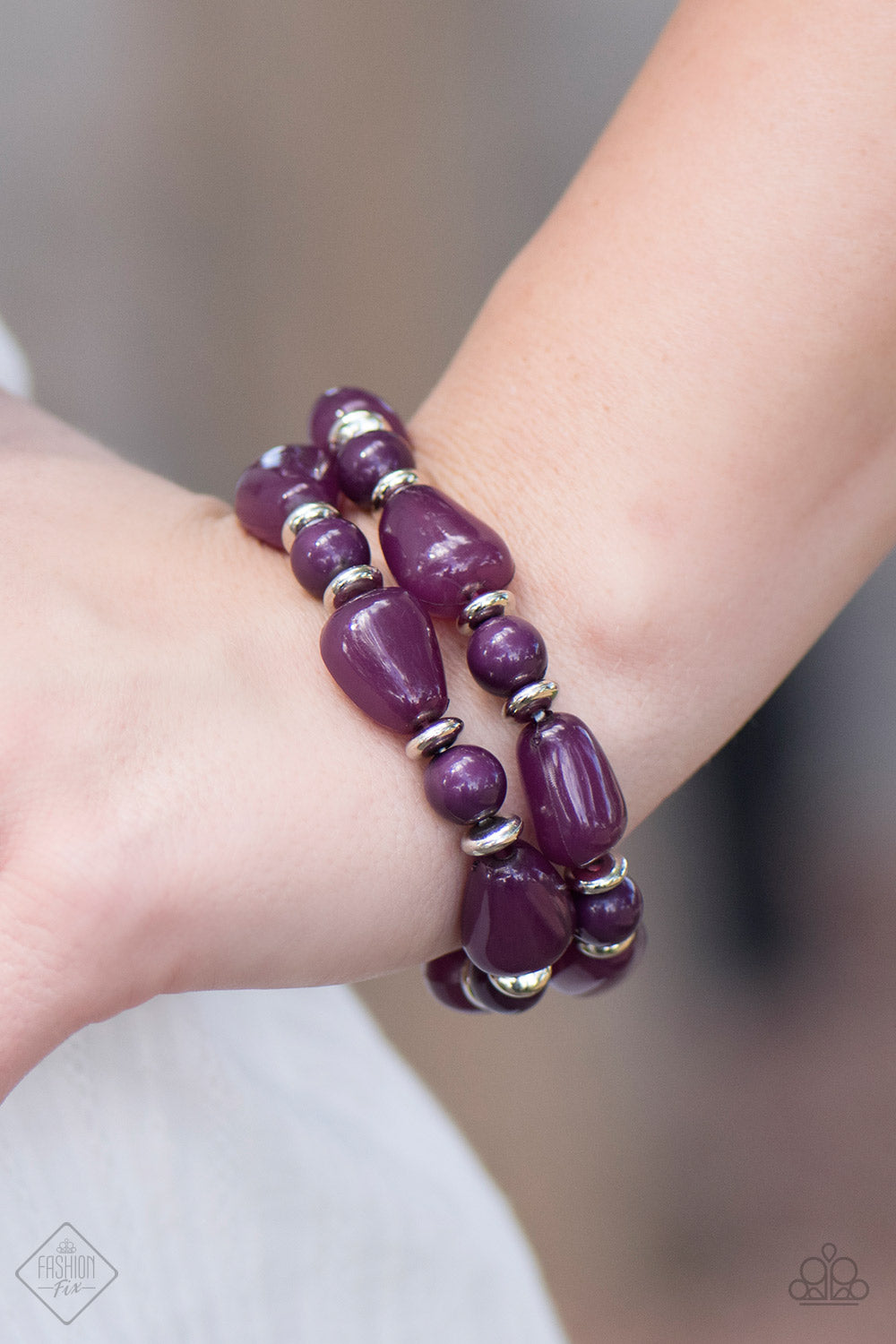 Paparazzi ♥ Show Us HUEs Boss! - Purple ♥ Bracelet