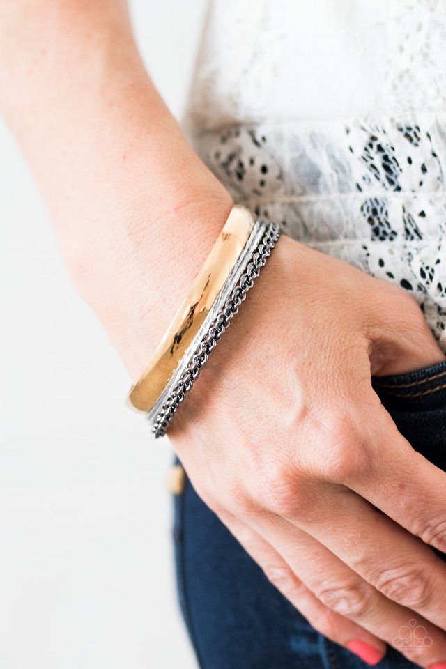 Paparazzi ♥ Savage Shimmer - Multi ♥ Bracelet