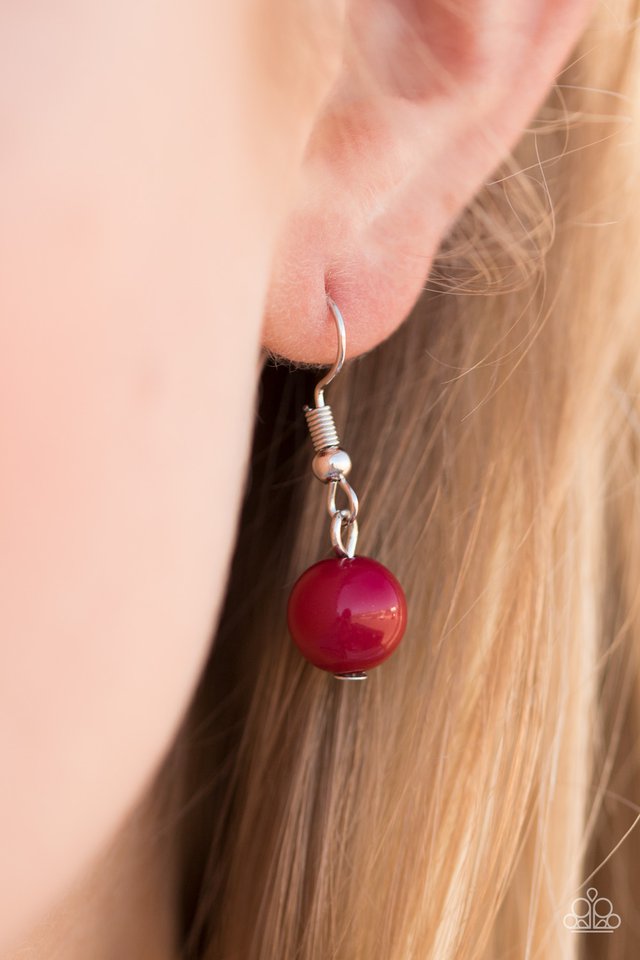 Paparazzi ♥ A FOUR-ce To Be Reckoned With - Red ♥ Necklace