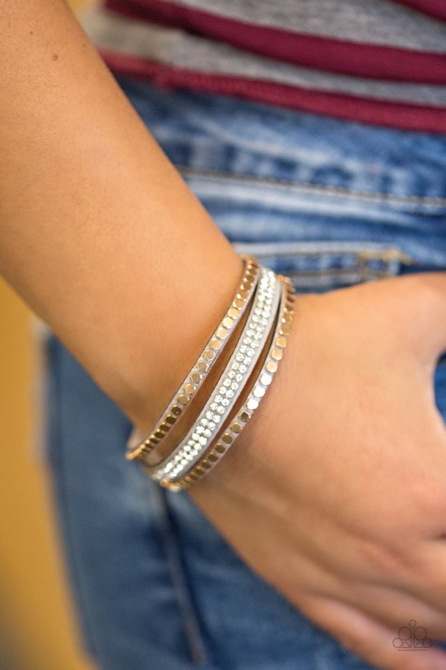 Paparazzi ♥ Bomb Squad - Silver ♥ Bracelet