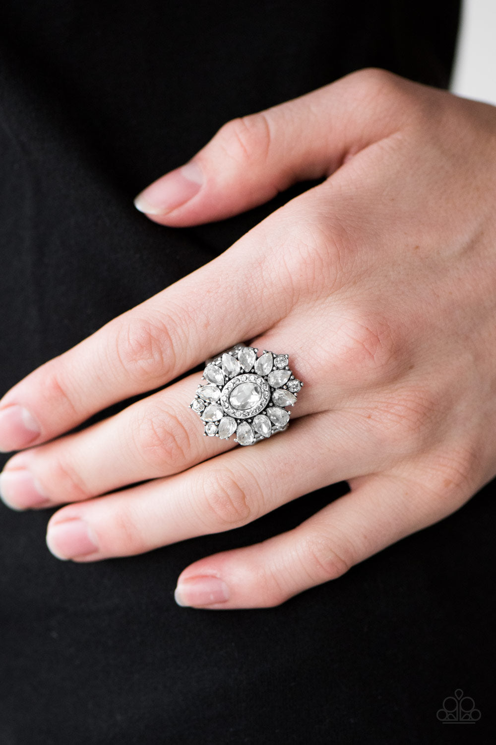 Paparazzi ♥ Garden Gala - White ♥ Ring