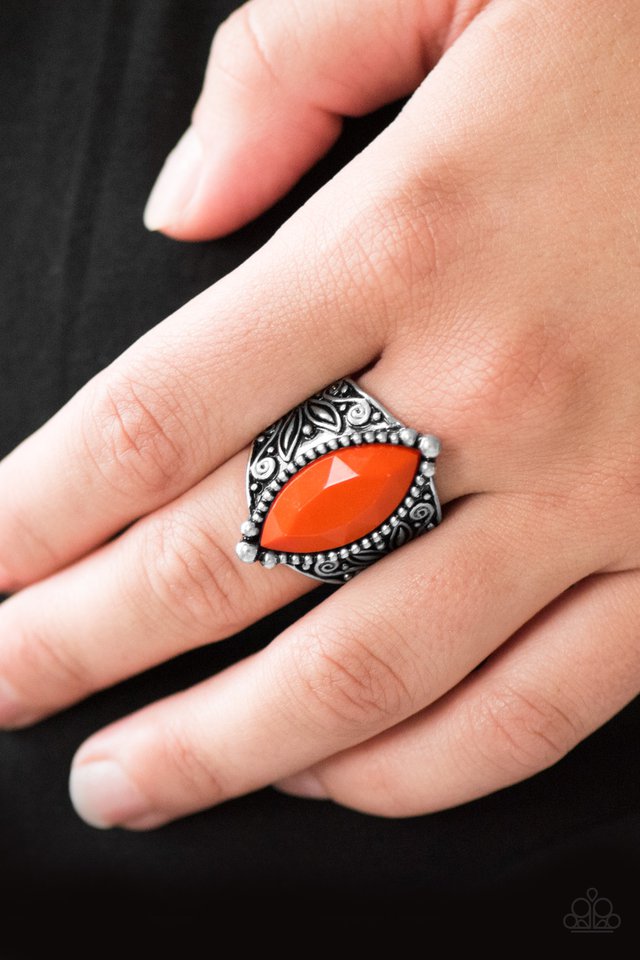 Paparazzi ♥ Amazon Adventure - Orange ♥ Ring