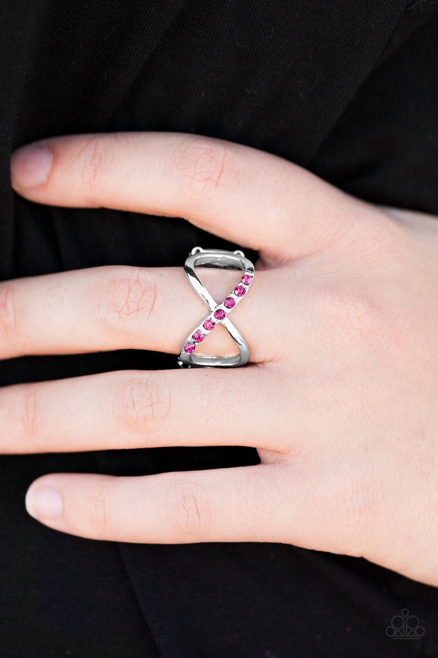 Paparazzi ♥ Forever and Ever - Pink ♥ Ring