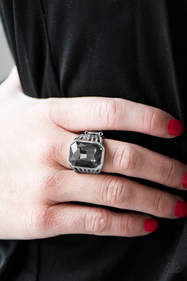 Paparazzi ♥ Make Way For The Champ - Silver ♥ Ring