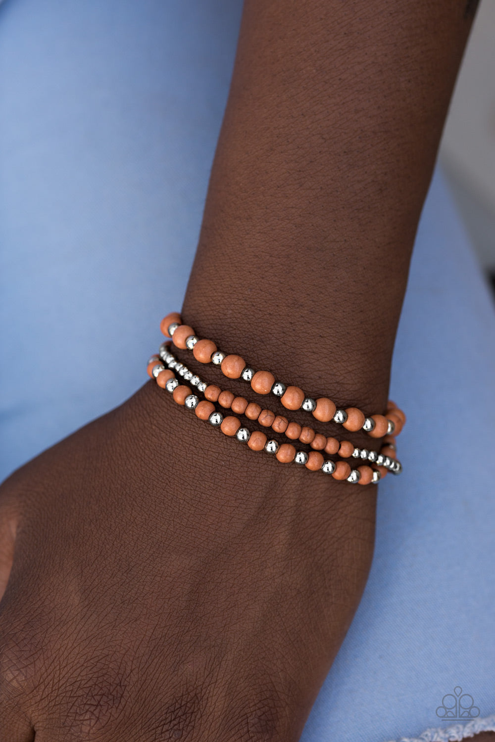 Paparazzi ♥ Anasazi Desert - Brown ♥ Bracelet